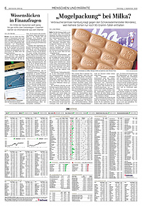Menschen und M&auml;rkte