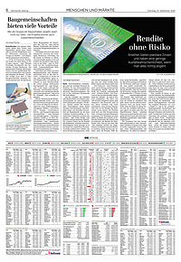 Menschen und M&auml;rkte
