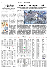 Menschen und M&auml;rkte