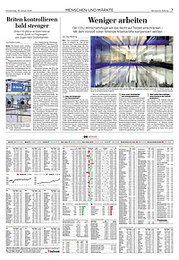 Menschen und M&auml;rkte