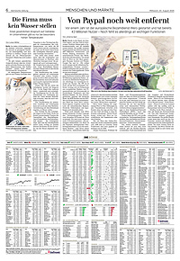 Menschen und M&auml;rkte